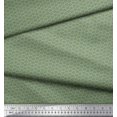 thumbnail image 2 of Soimoi Velvet Fabric Dot & Geometric Small Print Fabric by Yard 58 Inch Wide, 2 of 3