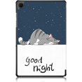thumbnail image 3 of KOMI Slim case for Galaxy Tab A9+ A9 Plus（2023 Model: SM-X210/X215/X216） Smart flip Leather case 3-fold Stand Function Hard PC Back Cover, 3 of 5