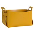 thumbnail image 1 of AMERTEER Storage Basket Leather Organizer Holder Container Box Cosmetic Decoration, 1 of 9