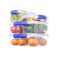 thumbnail image 3 of Sistema 1850 Klip It Collection 21 Tasses de Boîte de Rangement Rectangulaire pour Aliments, 3 of 4