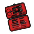 thumbnail image 2 of fastboy Nail Clipper Set Stainless Steel Manicure Shaver Set Portable Pedicure Scissor Tools, 10pcs/set, 2 of 8