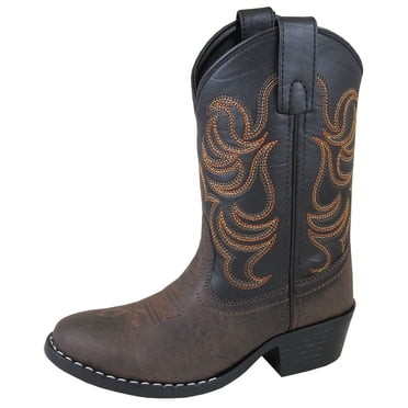 Bottes de Cowboy pour Enfants Monterey Brun/noir
