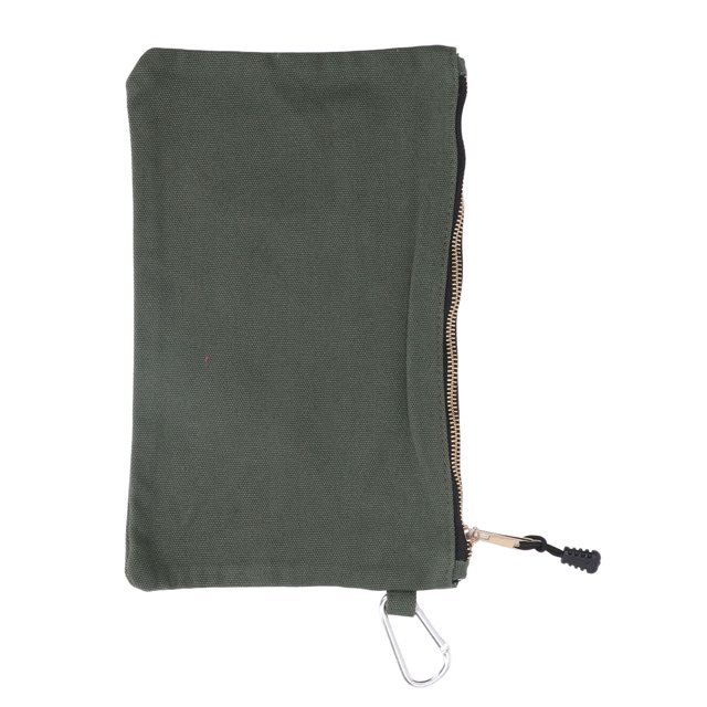 Pochette Polyvalente, Sac à Outils de Rangement Intelligent Imperméable avec Mousqueton pour Extérieur Vert Olive