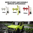 thumbnail image 2 of mmirethe Durable Steering Link Rod Steering Linkage Tie Rod For 1/16 XMYKC01CM Crawler Stronger Silver, 2 of 6