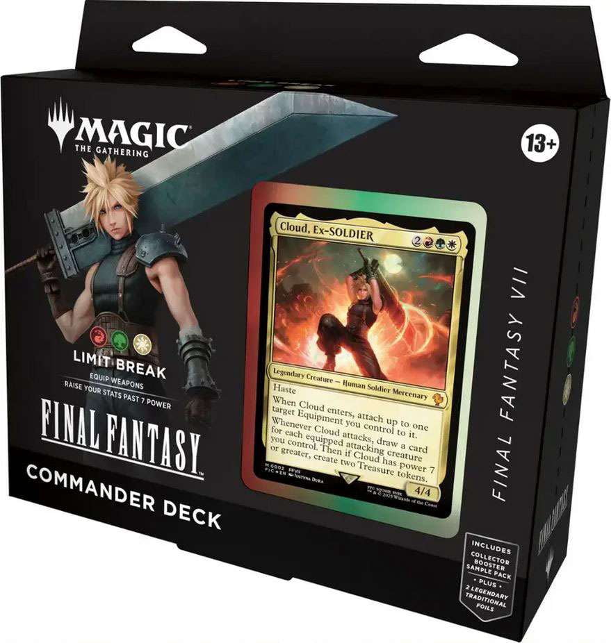 MTG×FF Commander Deck LIMIT BREAK MtG Final Fantasy Limit Break Commander Deck (Final Fantasy VII