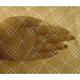 thumbnail image 4 of oneOone Viscose Chiffon Fabric Shapes Geometric Sashiko Printed Fabric 1 Yard 42 Inch Wide, 4 of 4