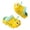 Yellow, variant on Toddler Slippers,Boys Breathable Summer Slippers Toddlers Lightweight Kids Sandals Indoor Outdoor Comfortable Slides,Kids Slippers,Blue,4.5-5 Years