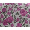 thumbnail image 4 of oneOone Georgette Viscose Fabric Leaves & Floral Ikat Fabric Prints By Yard 42 Inch Wide, 4 of 4