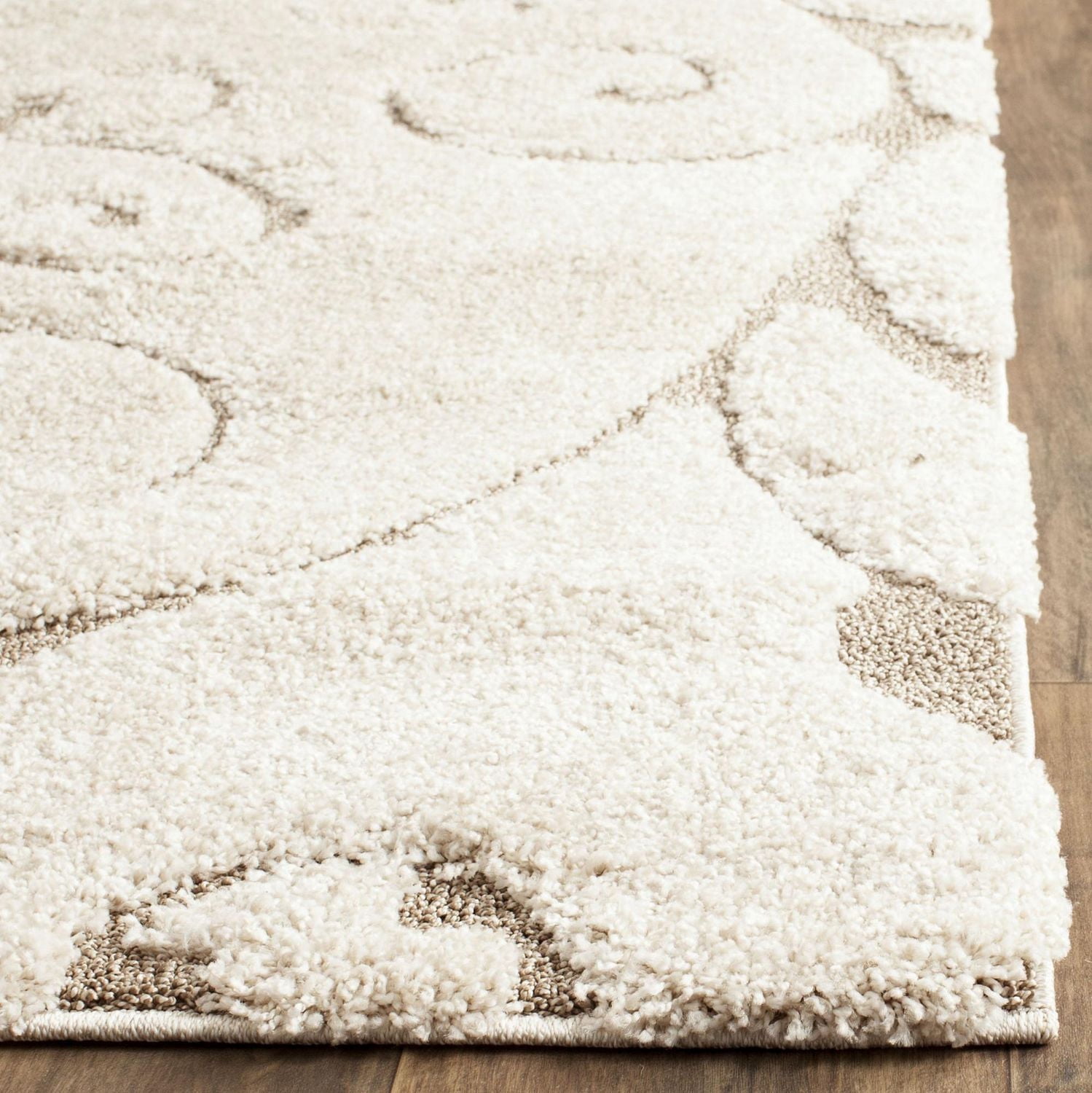 SAFAVIEH Florida Douglas Floral Vines Shag Area Rug