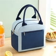 thumbnail image 1 of Portable Insulation Bag Office Worker Student Small Meal Bag Thickened Lunch Bag, 1 of 1