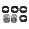thumbnail image 1 of 1:28 Tires Wheel Rims Replacement Rubber Tires Accessory for Spielzeug 284131 Titaum, 1 of 7