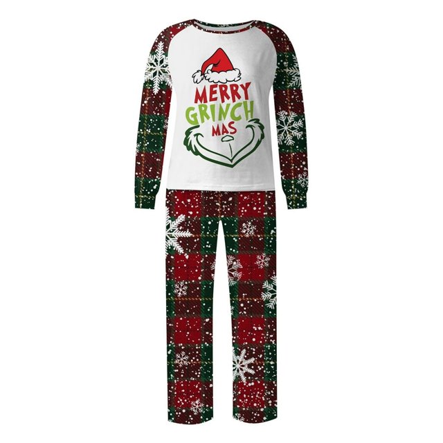 Pyjamas de Noël Assortis pour Enfants Ensembles de Pyjamas de Vacances pour la Famille