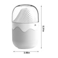 thumbnail image 3 of Dvkptbk USB Humidifier with ,Quiet Cool Mist Humidifier for Bedroom and Office ,Plants, Easy to Clean, 3 of 9