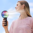 thumbnail image 1 of Big Sale! Rechargeable Handheld Mini Fan, Portable USB Fan, Personal Cooling Fan for Travel, Outdoor Handheld Fan, Battery Operated Mini Fan for Summer, 1 of 6