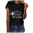 thumbnail image 2 of EGNMCR Chemises de Pâques pour Femmes Chemises Imprimées Manches Courtes Décontractées Col Rond T-Shirts pour Femmes, 2 of 5