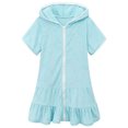 thumbnail image 1 of Maillots de Bain pour Enfants Filles Filles Cache-Maillot Cache-Maillot pour Enfants Fermeture Éclair Robe de Plage pour Maillot de Bain Bébé Maillot de Bain Fille Robe de Plage Cache-Maillot Cache-Maillots, 1 of 10