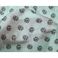 thumbnail image 4 of oneOone Silk Tabby Fabric Floral Block Printed Craft Fabric BTY 42 Inch Wide, 4 of 4