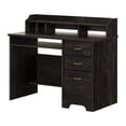 thumbnail image 2 of South Shore Versa Computer Desk with Hutch, 2 of 17