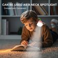 thumbnail image 4 of Unique Wireless Flower Desk Lamp Flexible Gooseneck Rechargeable LED Lamp With USB Charging Port 3 Color Modes And Stepless Dimming For Office Desk Decor, 4 of 7