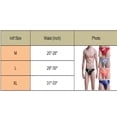 thumbnail image 2 of Men Swimsuit Briefs Solid Color Swim Shorts Swimwear Men‘s Swimming Suit, 2 of 2