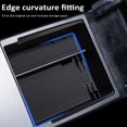 thumbnail image 3 of Boîte de Rangement Organisatrice de Console Centrale de Remplacement pour Tesla Model 3 2024 en Matériau Floqué, 3 of 7