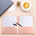 thumbnail image 3 of Btomtd Plastic Folders With Pockets Heavy Duty Pocket Folders Letter Size File Folders For Documents Office School, D, 3 of 6