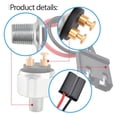 thumbnail image 3 of Brake Light Switch with Pigtail Wire Connector, Seamless Fit 4012866 Low Pressure Brake Light Switch Weatherproof Easy Replacement  for RZR 800 2010-2014, 3 of 7