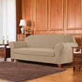 thumbnail image 2 of Subrtex Housse de Sofa en Jacquard Extensible à Rayures, 2 Pcs, 2 of 6