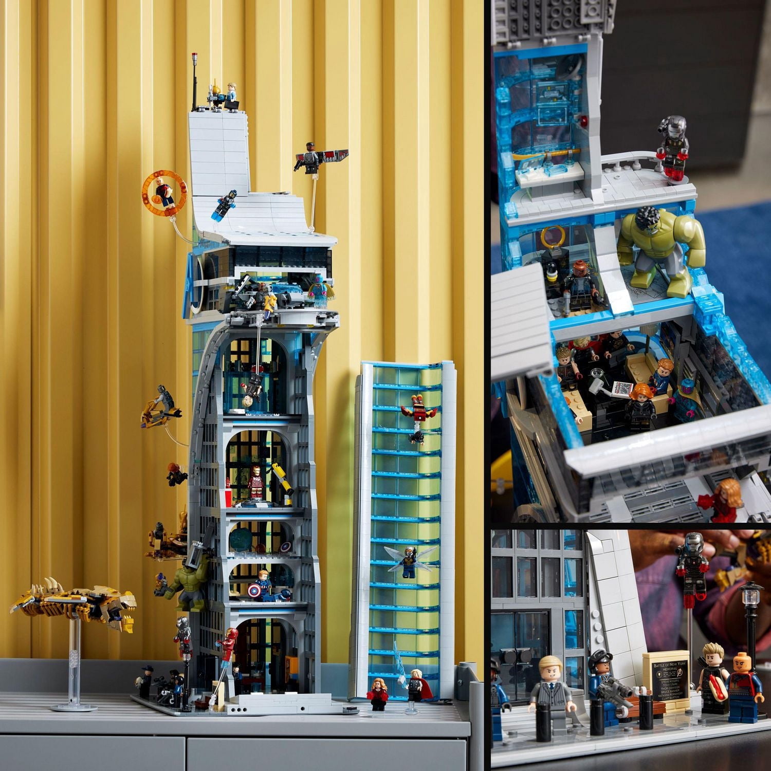 LEGO Super Heroes Marvel La tour des Avengers 76269 Ensemble de construction (5201 pièces)