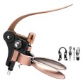 thumbnail image 2 of veasfak Opener Set Handheld Household Bar Corkscrew Copper Rabbit Head, 2 of 3