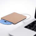 thumbnail image 3 of External DVD CD Drive, USB Type C Portable External Ultra Slim Superdrive Burner Optical Drive CD RW DVD RW Disc Duplicator Compatible with Mac MacBook Pro Air iMac and Laptop, 3 of 9