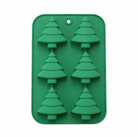 MVRLSH Surprise Price Popsicles Molds Christmas Tree Santa Snowman Silicone Silicone Baking Set For Christmas New Year Candy Cake Christmas Silicone Snow Christmas Cookie Candy