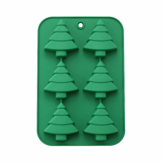 MVRLSH Surprise Price Popsicles Molds Christmas Tree Santa Snowman Silicone Silicone Baking Set For Christmas New Year Candy Cake Christmas Silicone Snow Christmas Cookie Candy