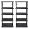 thumbnail image 1 of Gracious Living 5 Shelf Knect-A-Shelf Ventilated Heavy Duty Storage, 2-Pack, 1 of 10