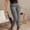 Grey, variant on Kyusrd Cargo Pants For Women Elastic High Waisted Multi Pockets Plus Size Skinny Trousers Casual Solid Color Loose Joggers Stretchy Tactical Cargo Pants