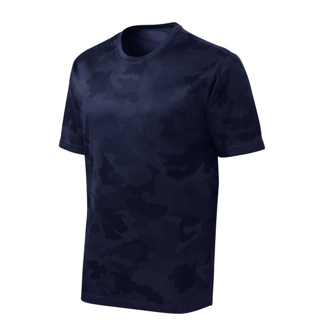Gravity Threads CamoHex Short-Sleeve T-Shirt - True Navy - 2X-Large