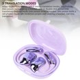 thumbnail image 4 of AI Language Translation Earbuds, 140 Languages AI Translation ANC Noise Reduction 360 Sound Real Time Translator Headphones for Travel Business Learning, 4 of 7