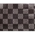 thumbnail image 4 of oneOone Georgette Viscose Fabric Greek Key Geometric Fabric Prints By Yard 42 Inches Wide, 4 of 4