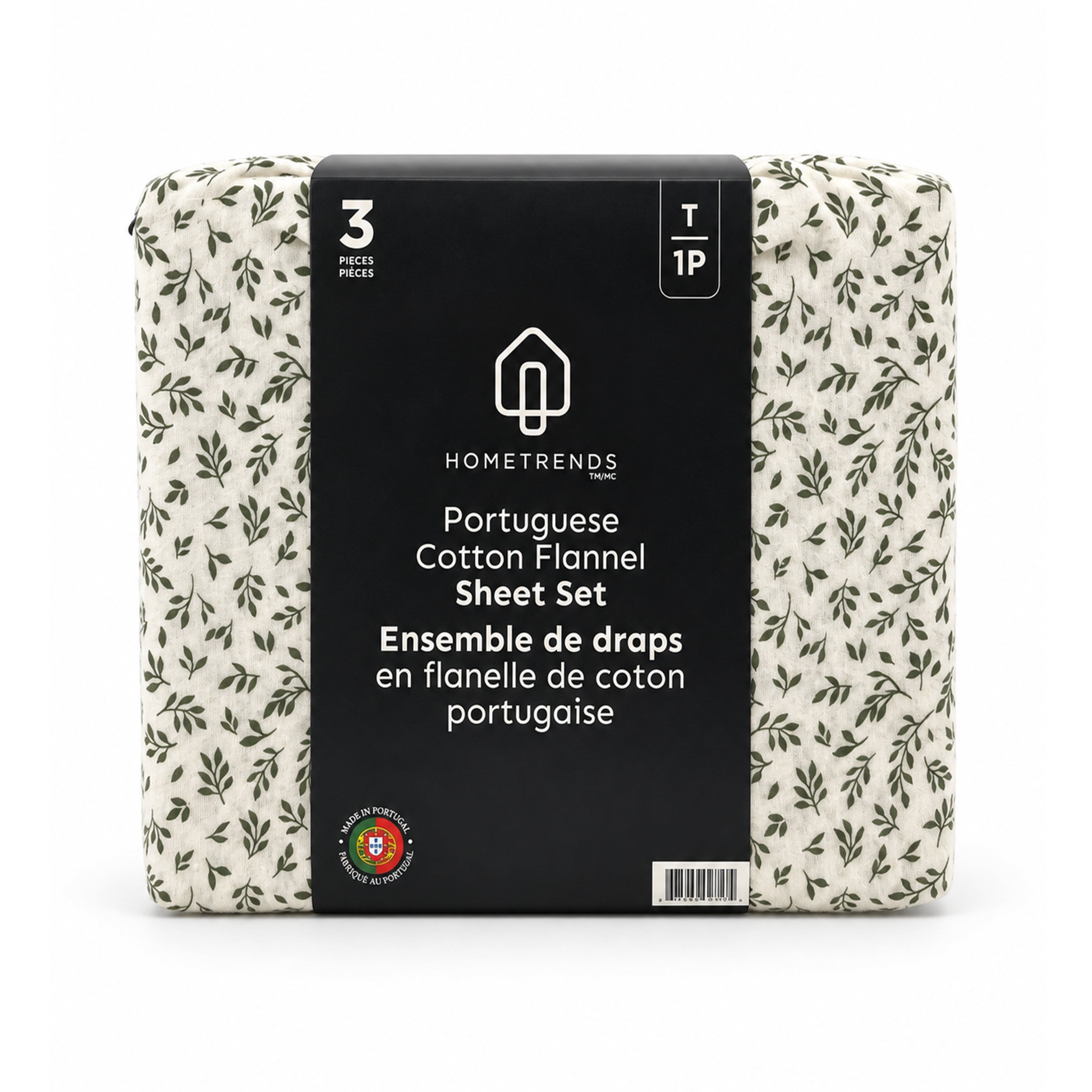 FLANNEL SHEET SET MADE IN PORTUGAL