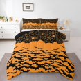 thumbnail image 1 of YST Spider Web Full Bedding Set,Gothic Halloween Decorations Comforter Set,Ginger Bats Birds Duvet Set,Goth Horror Theme Bed Set,Reversible Wildlife Down Comforter for Kids Boys Girls, 1 of 5