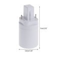 thumbnail image 3 of Binwennn 4 To E27 Socket Base Screw LED Lamp Light Bulb Adapter Converter, 3 of 6