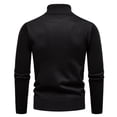 thumbnail image 3 of LIaqionyy Chandail pour Hommes Grande Taille Col Rond Tricot Manches Longues Hauts Chauds Automne Hiver Chandails, 3 of 4