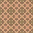 thumbnail image 1 of Ahgly Company Tapis d'Intérieur Lavable à la Machine, Carré, Transitionnel, Jaune Moutarde, Tapis de Zone, 4 Pieds Carré, 1 of 7