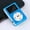 Blue, variant on Portable MP3 Player with LCD Screen, Staron Compact Sports Music Player 1PC USB Support MP1 MP2 MP3, Small Clip-On Digital Audio Player for Gym Running Travel with Rechargeable Battery, Pink