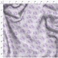 thumbnail image 4 of Soimoi Purple Silk Fabric Rose Floral Fabric Prints By Yard 44 Inch Wide, 4 of 6