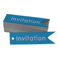thumbnail image 1 of Inkdotpot Real Rose Gold Foil Invitation Party Tags Favor Hang Paper Tags 100 Pieces, 1 of 6