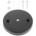 thumbnail image 1 of Miangastore Light Bracket Black 1Set 4.6X4.6X0.7In, 1 of 9