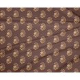 thumbnail image 4 of oneOone Cotton Poplin Brown Fabric Block Sewing Craft Projects Fabric Prints By Yard 56 Inch Wide-DA, 4 of 5