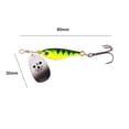 thumbnail image 2 of Maoww Sea Trolling Lifelike Fishing Baits Sequins Mini Fishing Lures Bionic Fish Spinner False Baits, 2 of 9