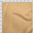 thumbnail image 4 of oneOone Georgette Viscose Mustard Yellow Fabric Block Sewing Craft Projects Fabric Prints By Yard 42 Inch Wide, 4 of 5